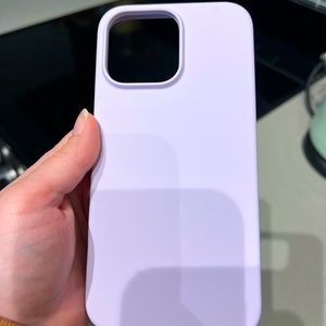 Premium iPhone 14 Pro Max Protective Case in Pastel Purple